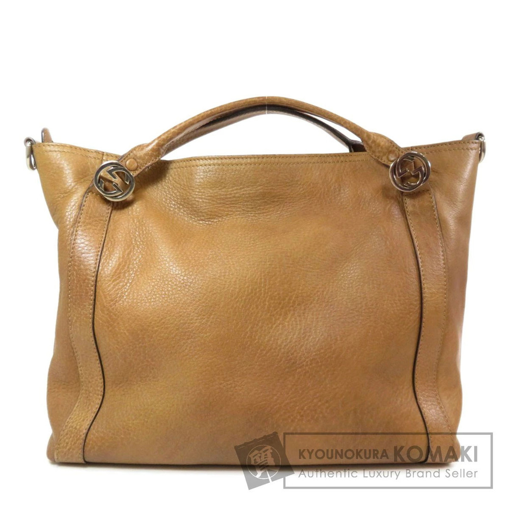 Gucci bag tote leather